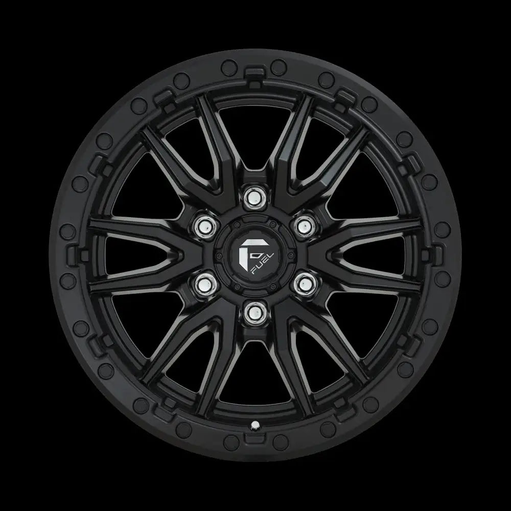 Felg D679 Rebel Matte Black Fuel 22x10 Et-13 6x135