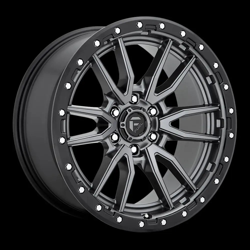 Felg D680 Rebel 6 Anthracite Center/black Lip Fuel 20x10 Et-18 6x139.7