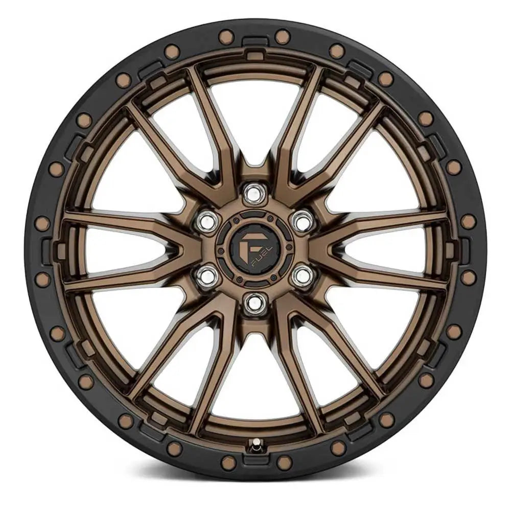 Felg D681 Rebel 6 Matte Bronze Black Bead Ring Fuel 22x10 Et-13 6x139.7