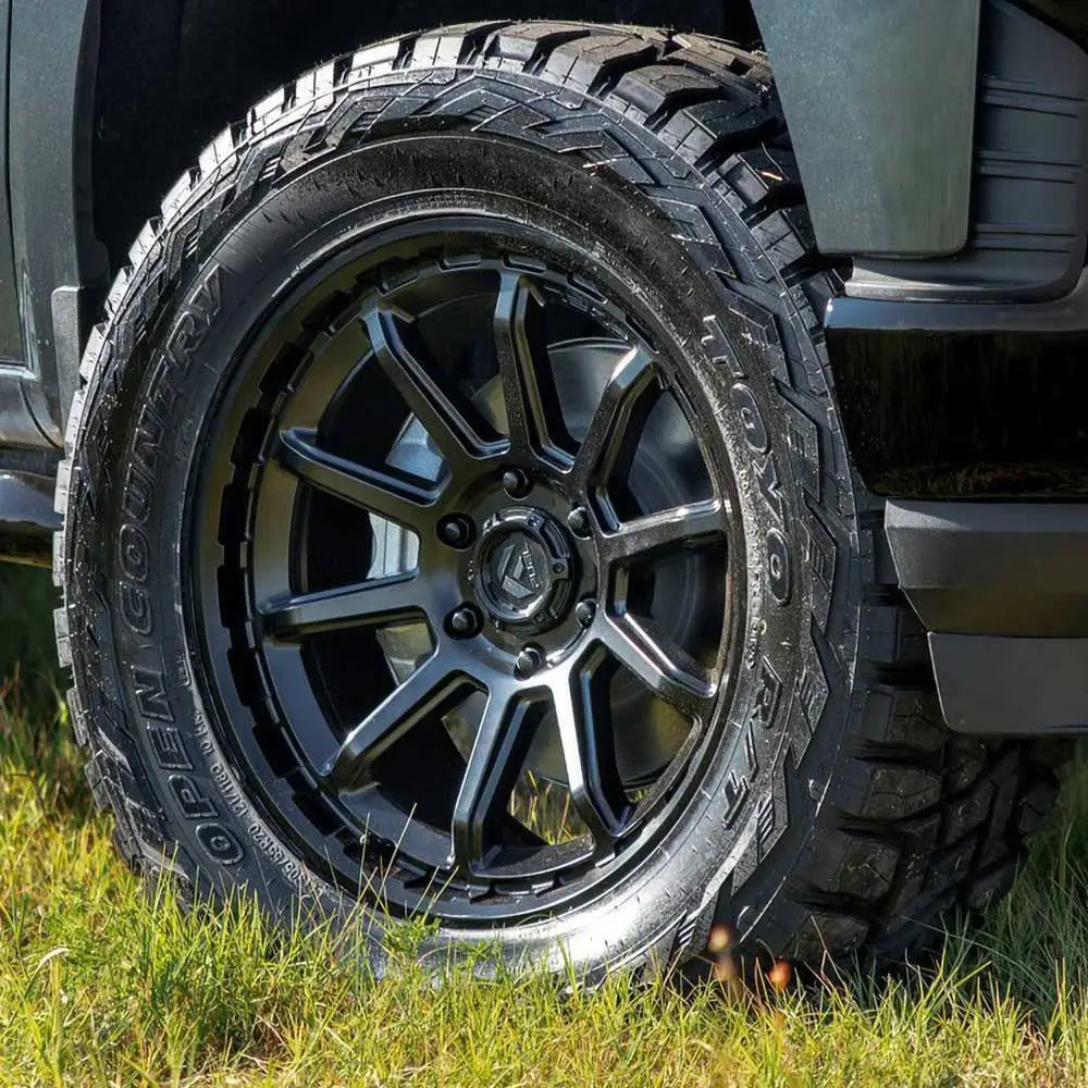Felg D689 Torque Matte Black Fuel 17x9 Et1 5x127