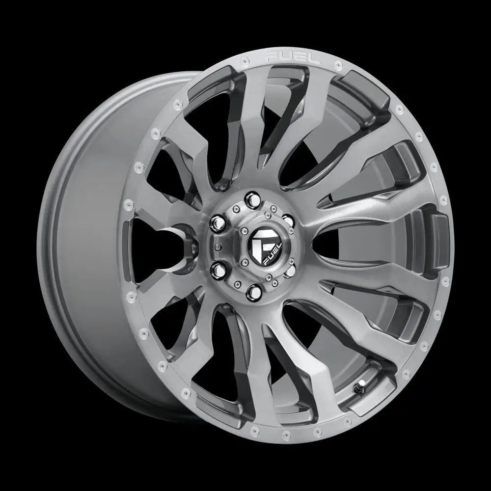 Felg D693 Blitz Brushed Gun Metal Tinted Clear Fuel 22x10 Et-18 6x139.7