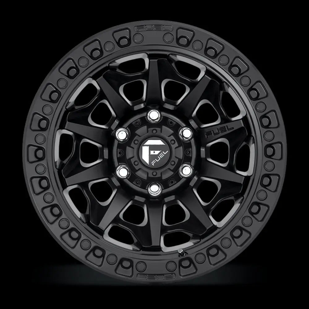 Felg D694 Covert Matte Black Fuel 18x9 Et1 5x127