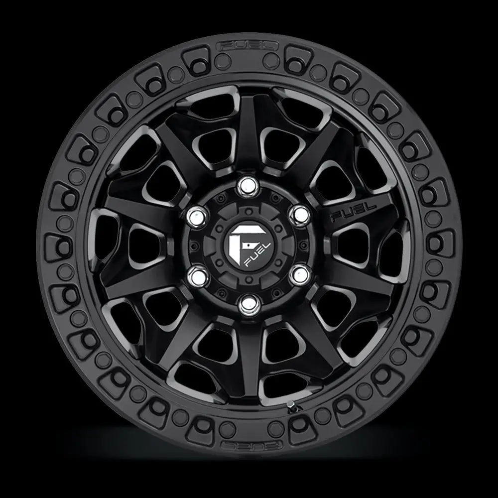 Felg D694 Covert Matte Black Fuel 20x10 Et-18 6x139.7