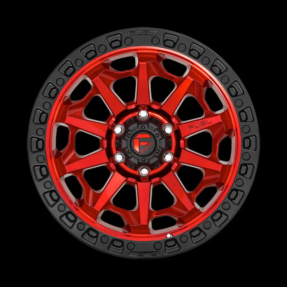 Felg D695 Covert Candy Red Black Bead Ring Fuel 17x9 Et1 6x139.7