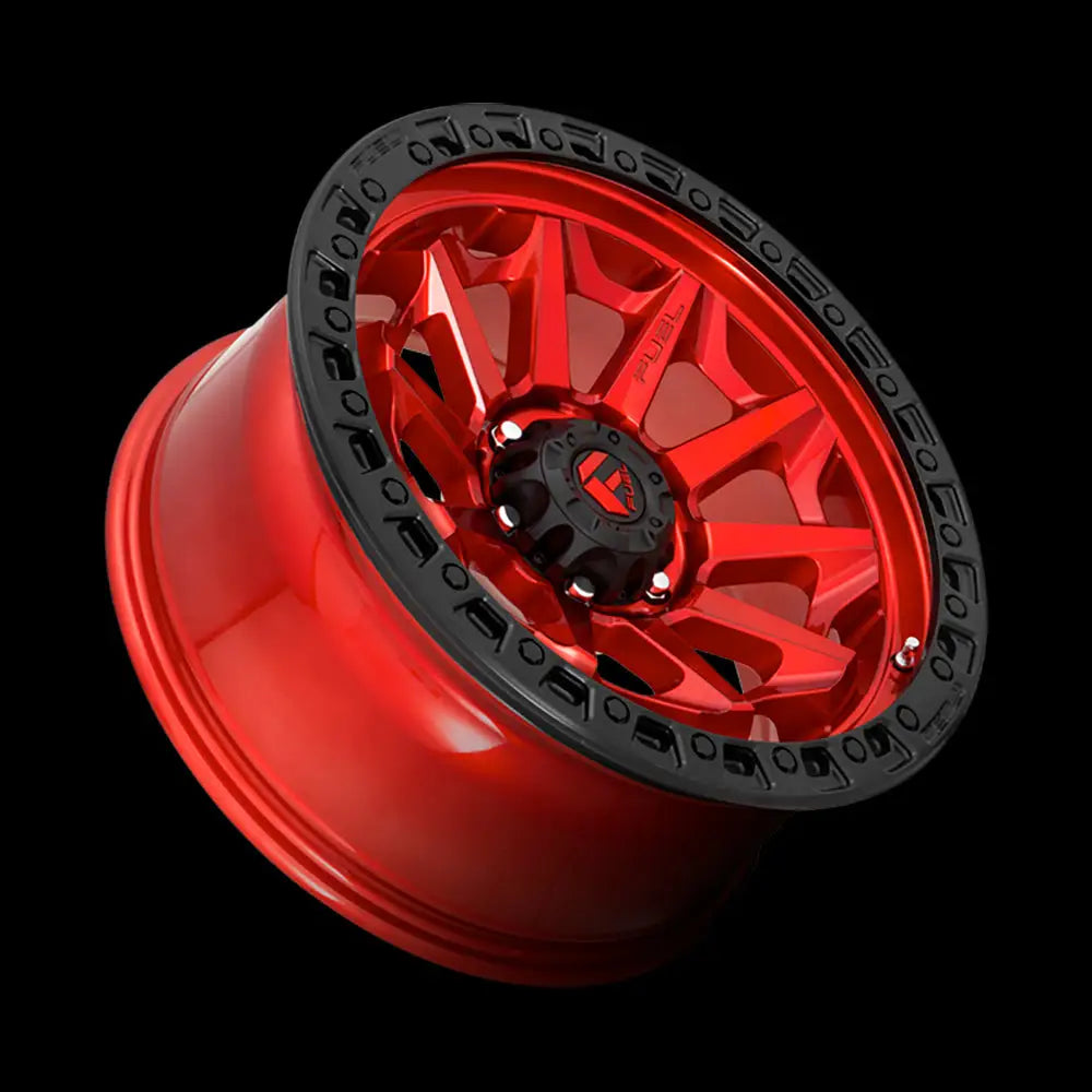 Felg D695 Covert Candy Red Black Bead Ring Fuel 18x9 Et-12 6x139.7