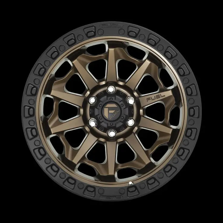 Felg D696 Covert Matte Bronze Black Bead Ring Fuel 20x9 Et1 6x135