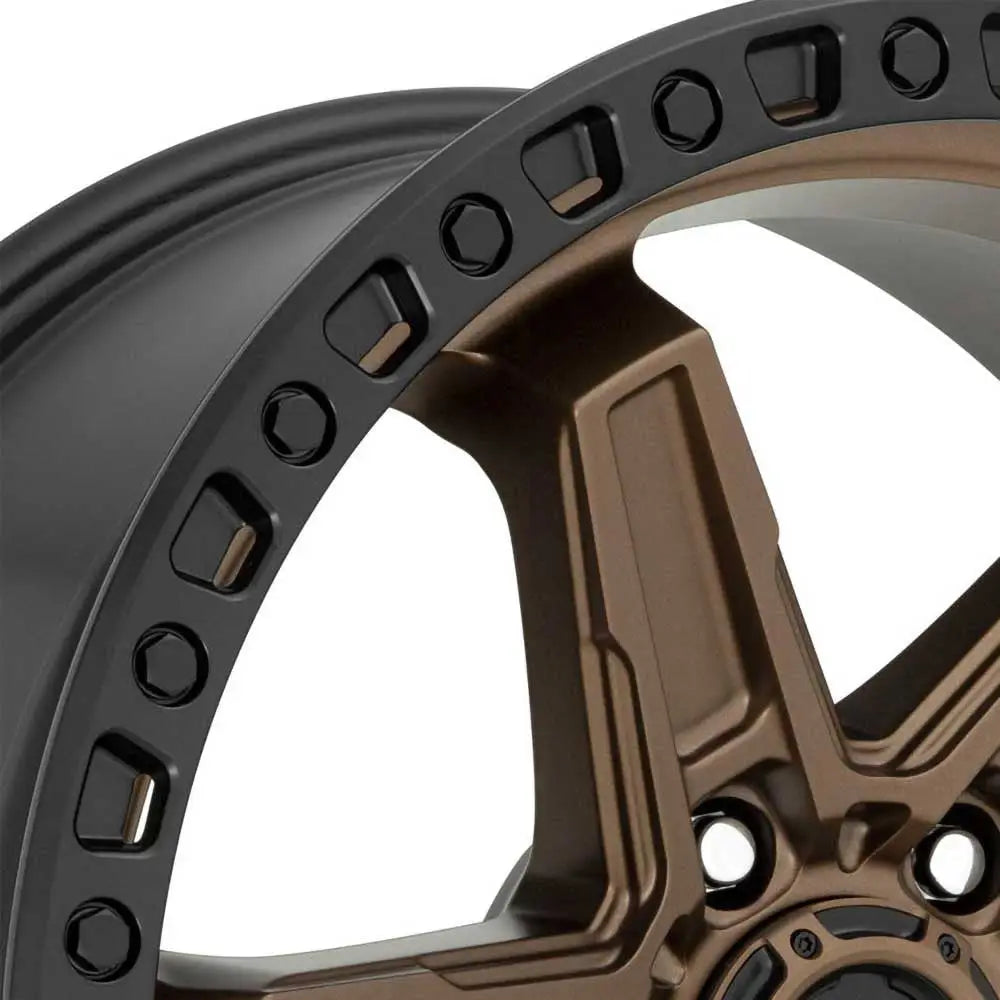 Felg D699 Kicker 6 Matte Bronze Black Bead Ring Fuel 17x9 Et1 6x139.7