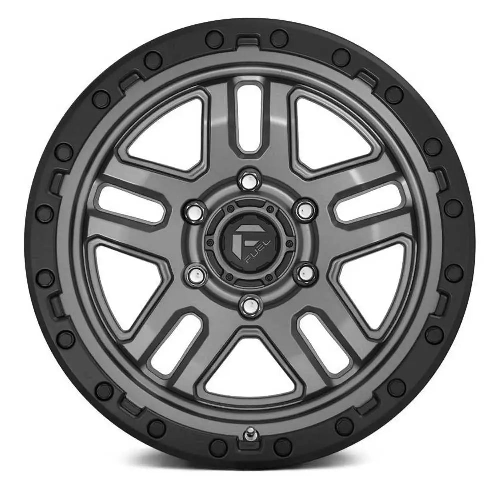 Felg D701 Ammo Matte Gun Metal/black Bead Ring Fuel 18x9 Et20 5x127
