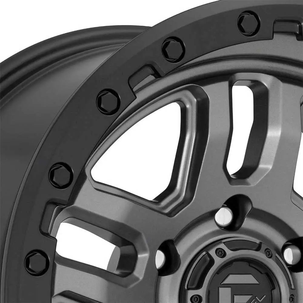Felg D701 Ammo Matte Gun Metal/black Bead Ring Fuel 18x9 Et20 5x127