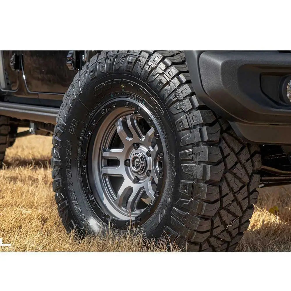 Felg D701 Ammo Matte Gunmetal/black Bead Ring Fuel 17x9 Et-12 5x127