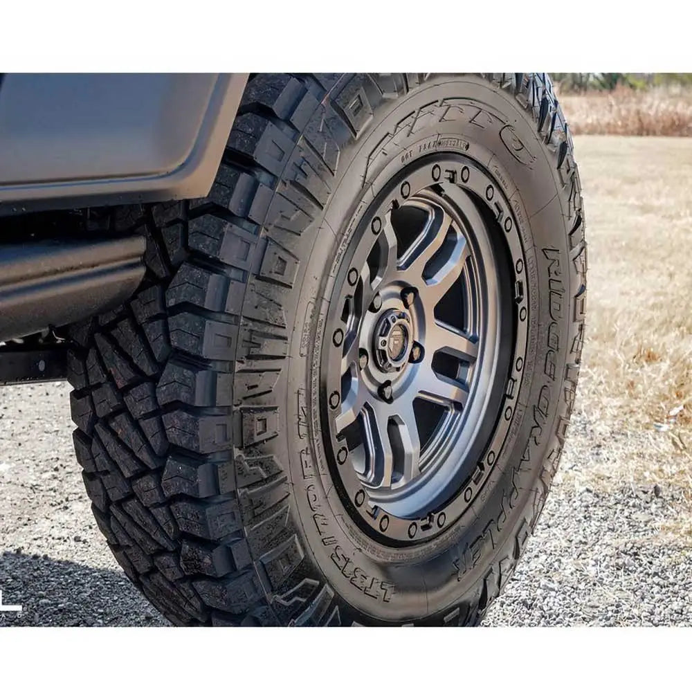 Felg D701 Ammo Matte Gunmetal/black Bead Ring Fuel 17x9 Et-12 5x127