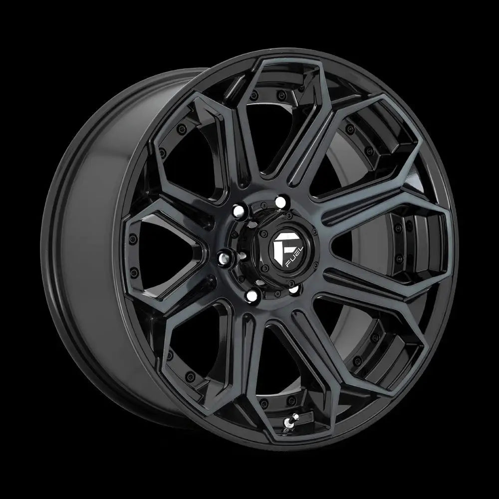 Felg D704 Siege Gloss Machined Double Dark Tint Fuel 18x9 Et-12 5x127