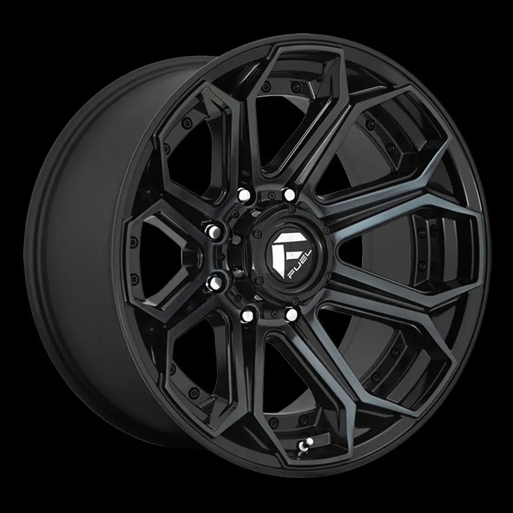 Felg D704 Siege Gloss Machined Double Dark Tint Fuel 22x10 Et-18 8x165.1