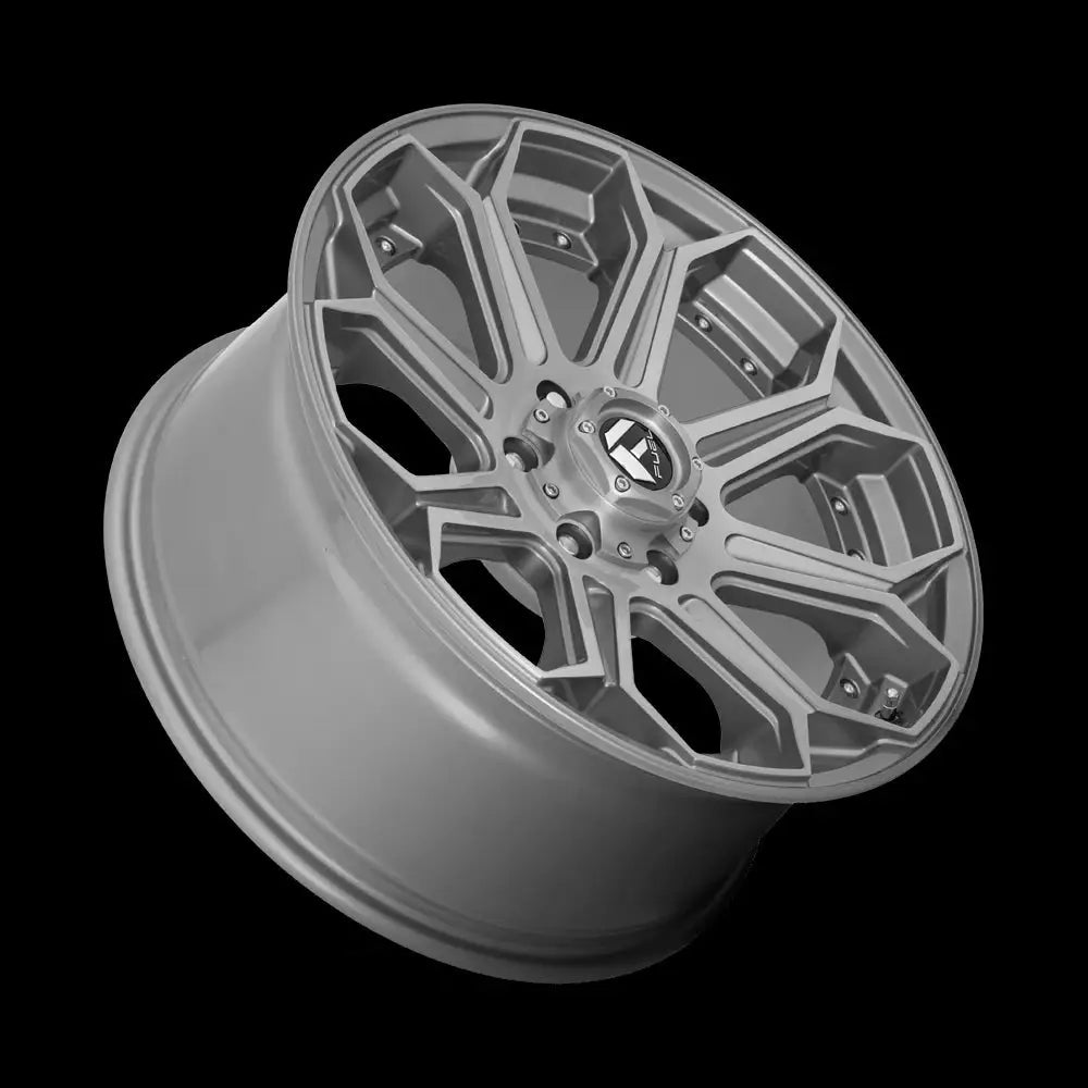 Felg D705 Siege Brushed Gun Metal Tinted Clear Fuel 22x10 Et-18 6x139.7