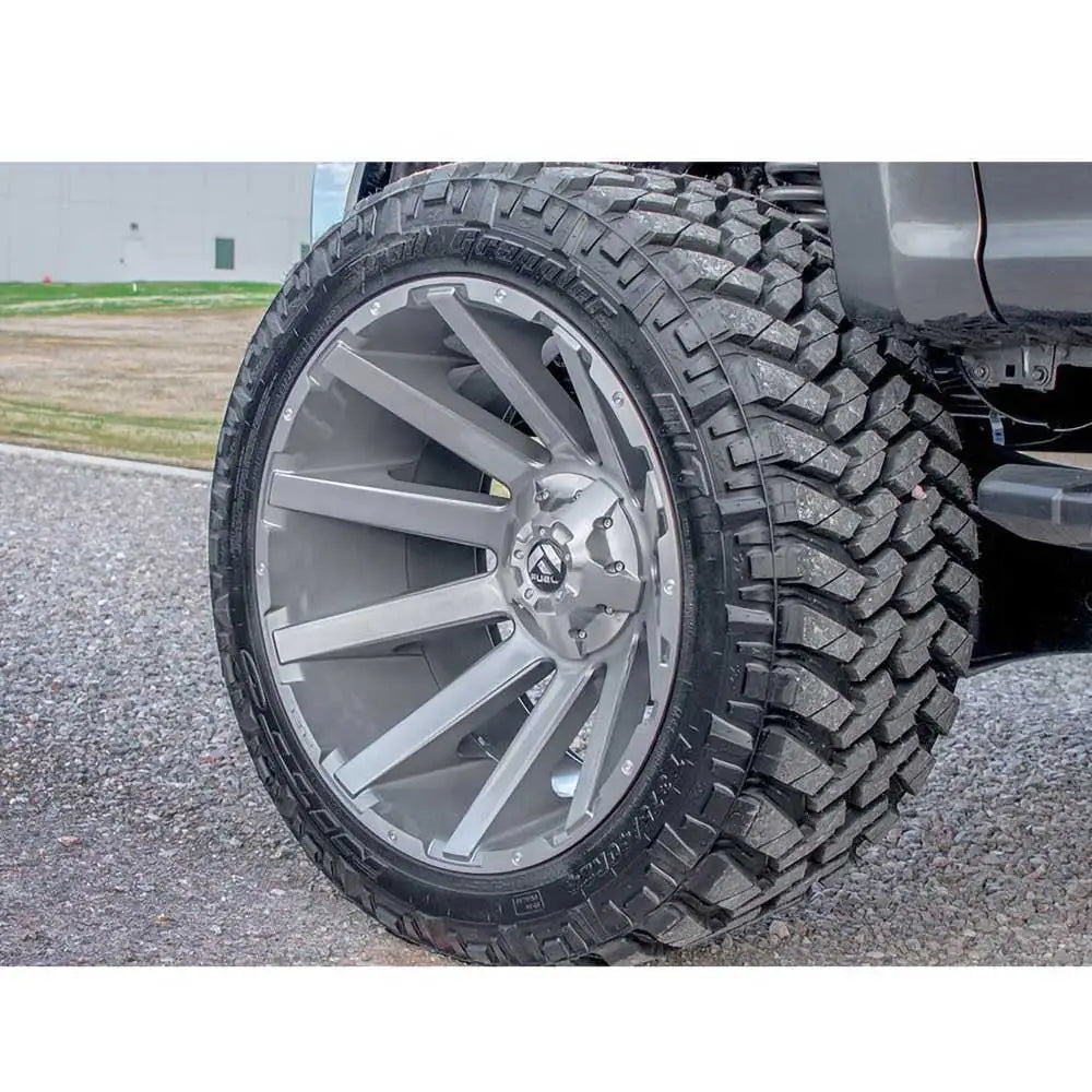 Felg D714 Contra Brushed Gun Metal/tinted Clear Fuel 22x10 Et-19 6x139.7 / 6x135