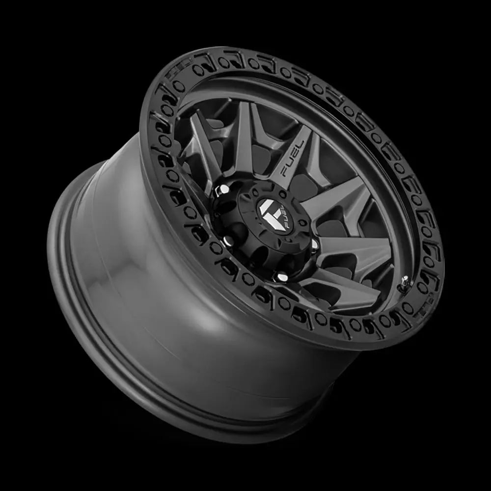 Felg D716 Covert Matte Gun Metal Black Bead Ring Fuel 17x9 Et1 5x127