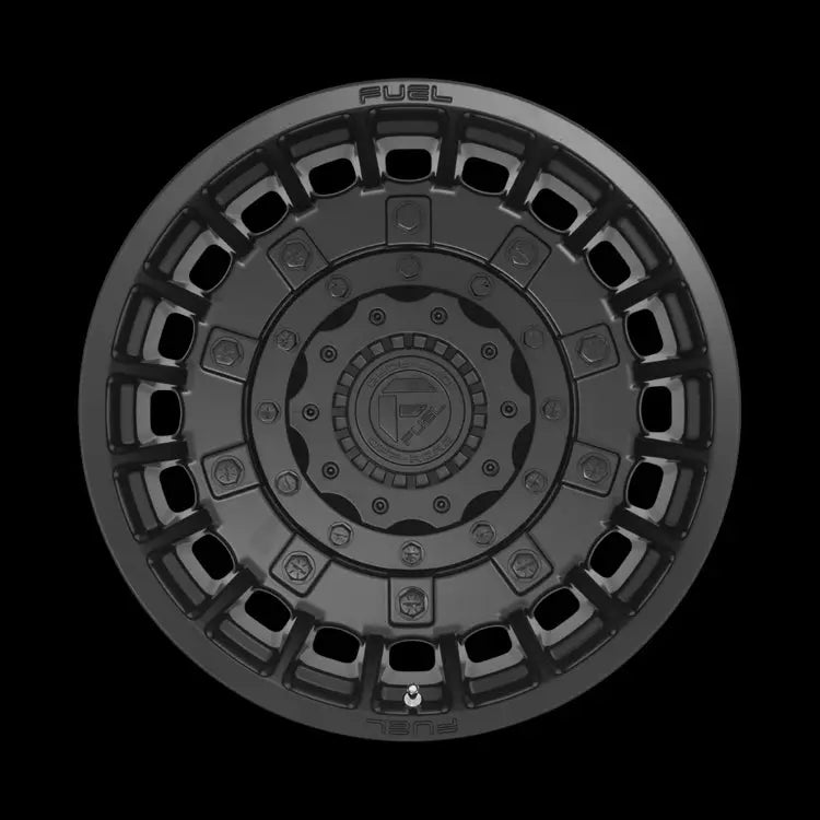 Felg D723 Militia Matte Black Fuel 20x10 Et-18 8x165.1