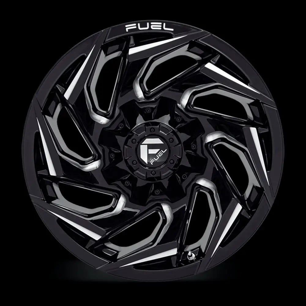 Felg D753 Reaction Gloss Black Milled Fuel 17x9 Et-12 5x127 / 5x114.3