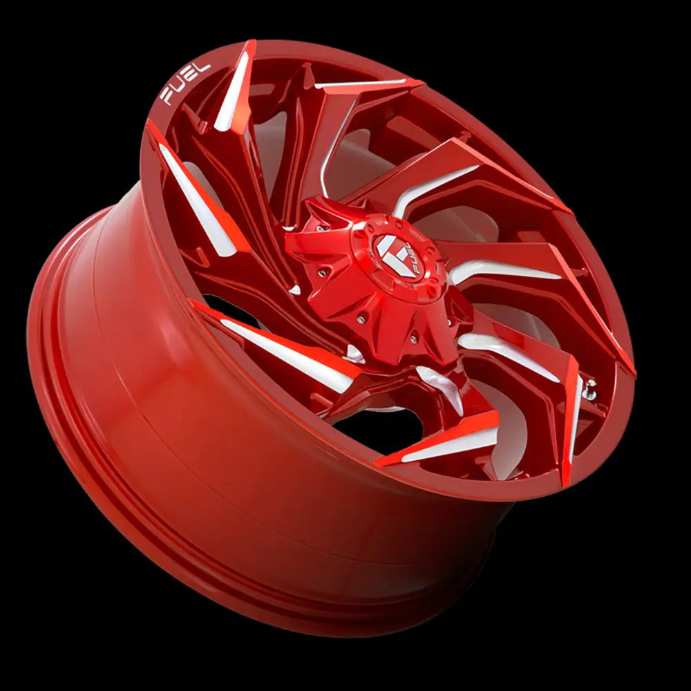 Felg D754 Reaction Candy Red Milled Fuel 20x10 Et-18 6x139.7 / 6x135