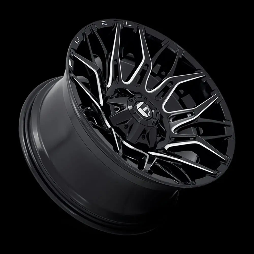 Felg D769 Twitch Glossy Black Milled Fuel 20x10 Et-18 6x139.7 / 6x135