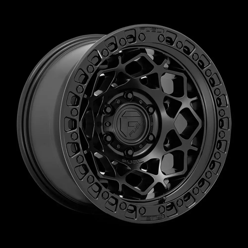 Felg D786 Unit Matte Black W/ Matte Black Ring Fuel 17x9 Et-12 5x127