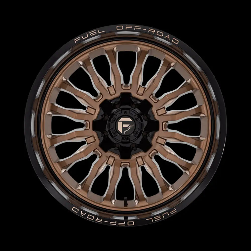 Felg D797 Arc Platinum Bronze W/ Black Lip Fuel 22x10 Et-18 6x139.7 / 6x135