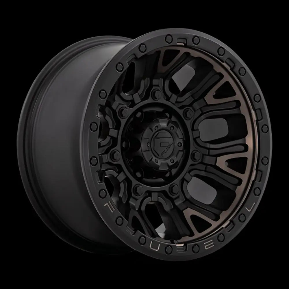 Felg D824 Traction Matte Black W/ Double Dark Tint Fuel 17x9 Et1 5x127