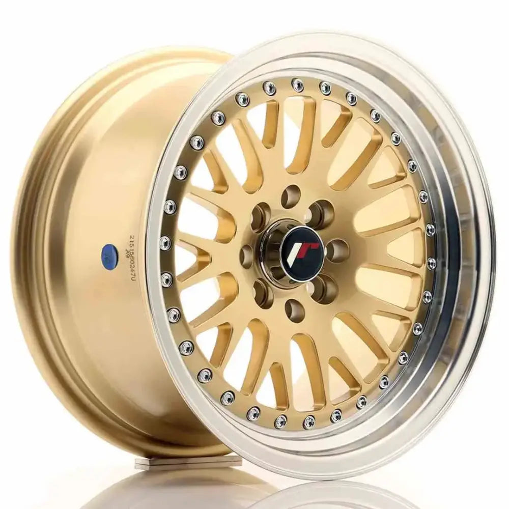 Felg Japan Racing Jr10 15x8 Et20 4x100/108 Gold