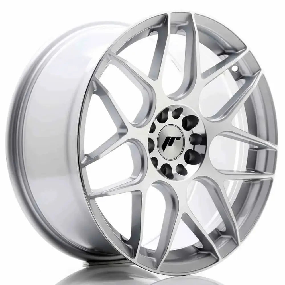 Felg Japan Racing Jr18 18x8,5 Et40 5x112/114 Sølv Mac