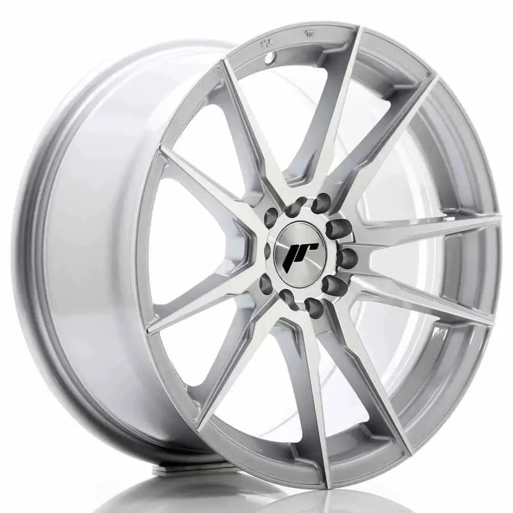 Felg Japan Racing Jr21 17x8 Et35 5x108/112 Sølv Machi