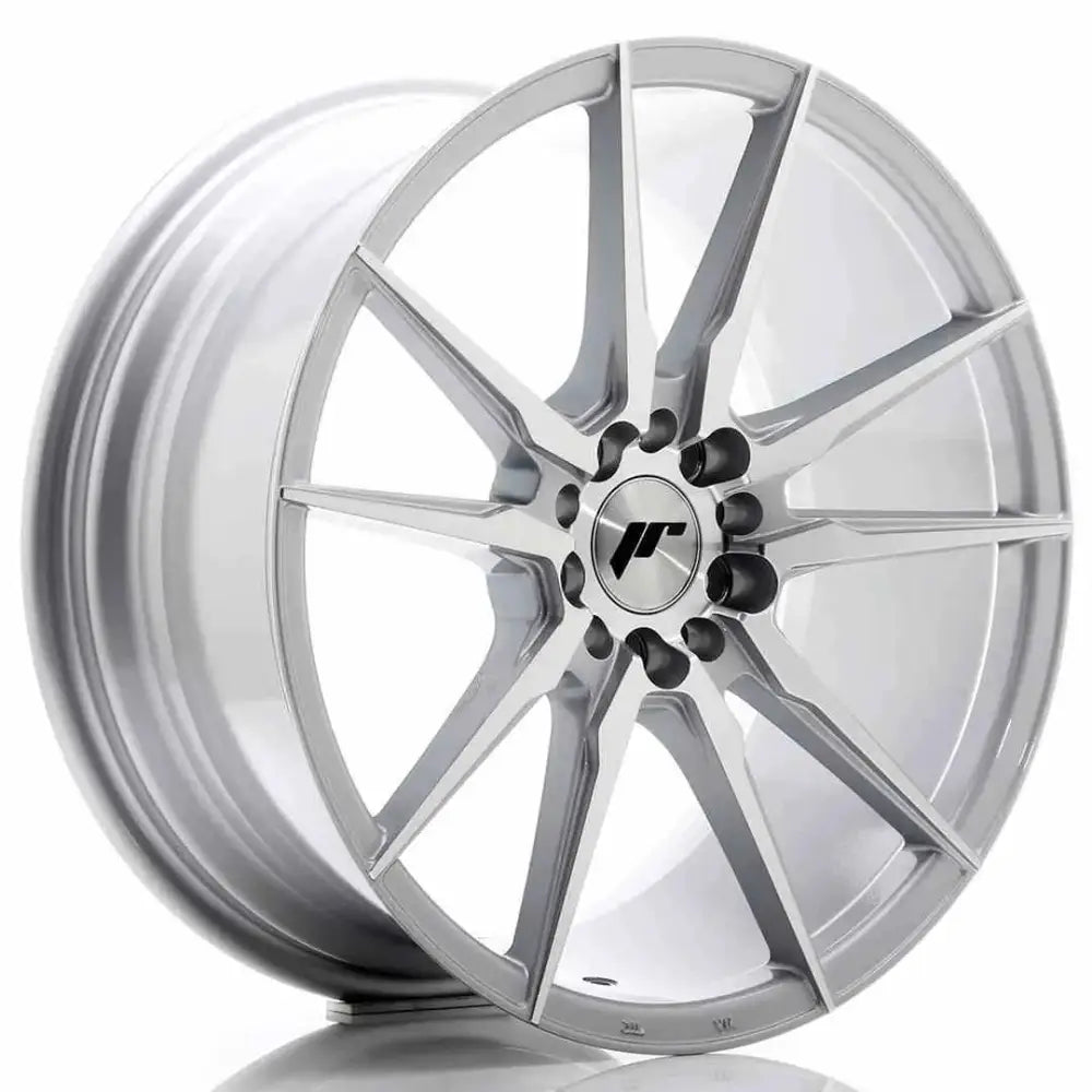 Felg Japan Racing Jr21 18x8,5 Et40 5x112/114 Sølv Mac
