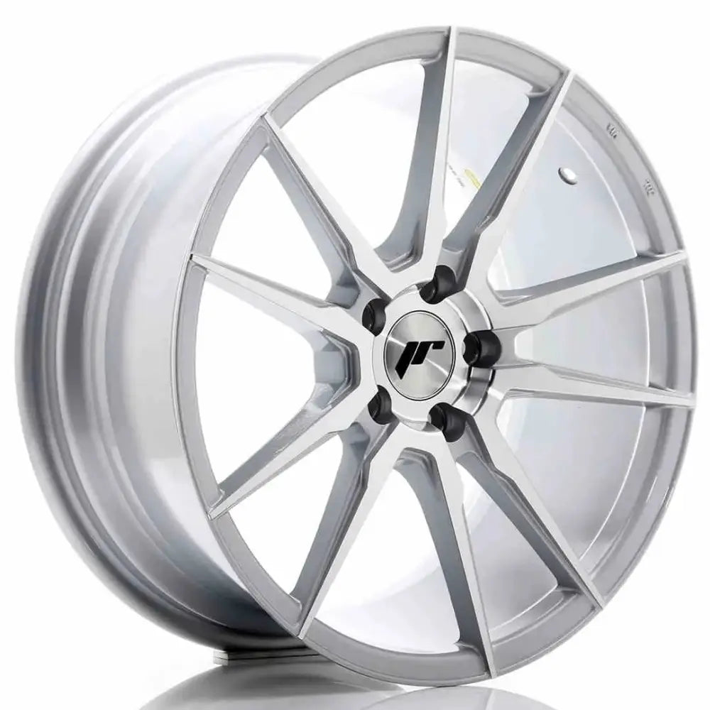 Felg Japan Racing Jr21 18x8,5 Et40 5x112 Sølv Mach