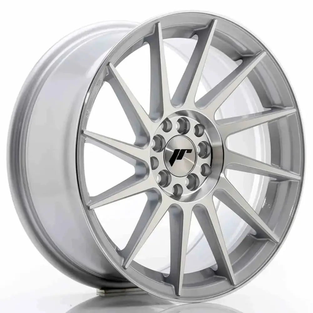 Felg Japan Racing Jr22 18x7,5 Et40 5x112/114 Sølv Mac