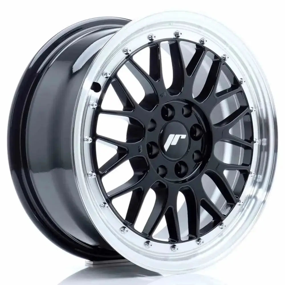 Felg Japan Racing Jr23 16x7 Et40 4x100/114,3 Gloss Black W/machined Lip