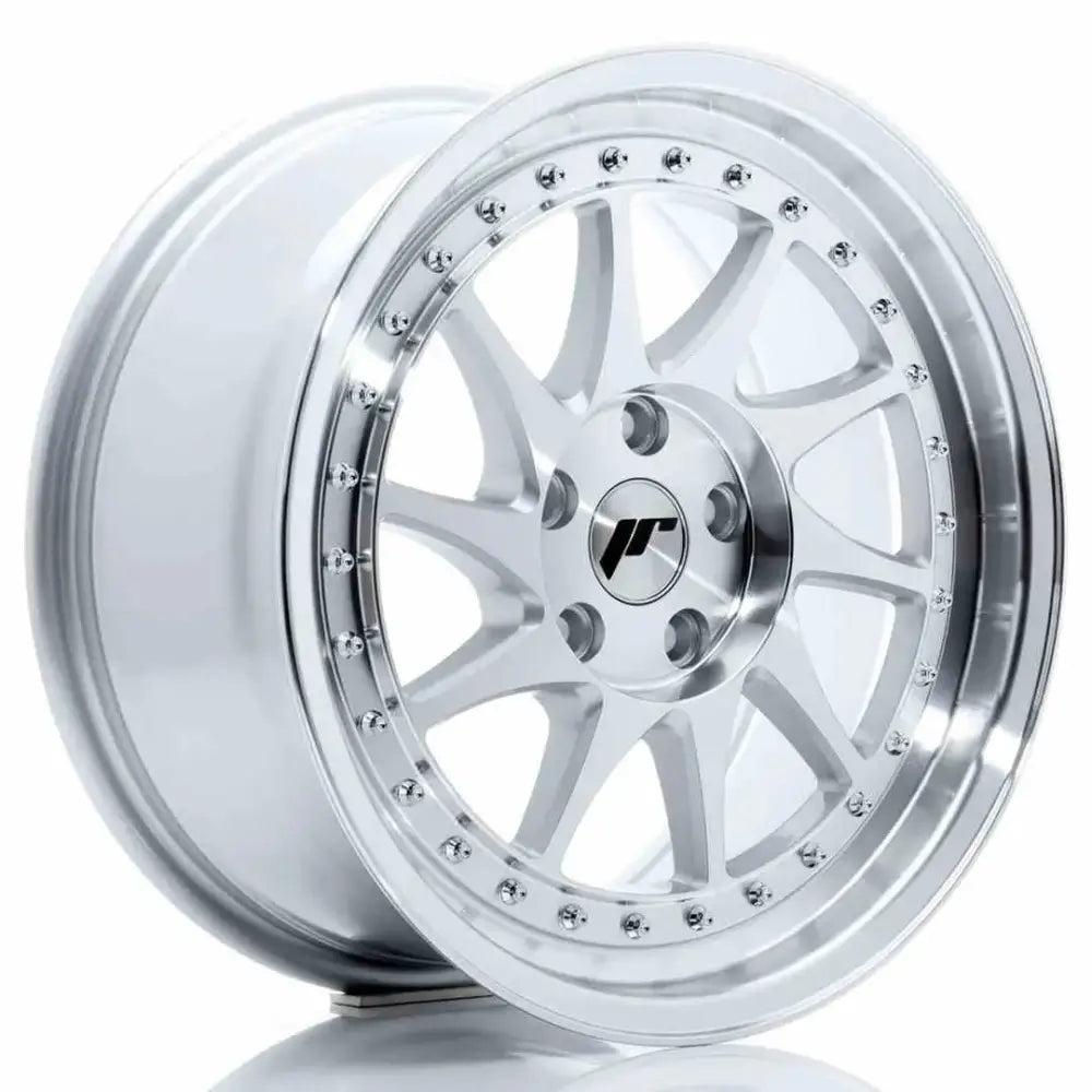 Felg Japan Racing Jr26 17x8 Et35 5x112 Silver Machined Face