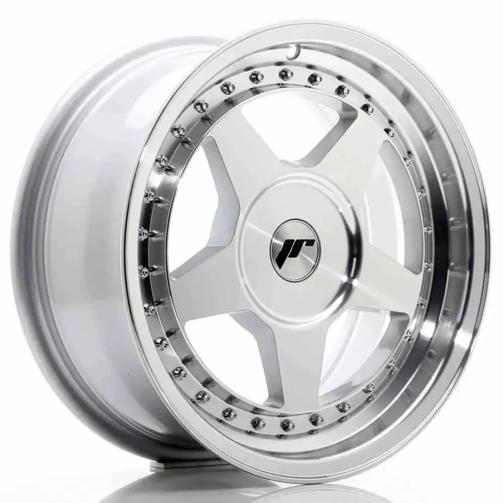 Felg Japan Racing Jr6 16x7 Et20-35 Blank Mach Silver