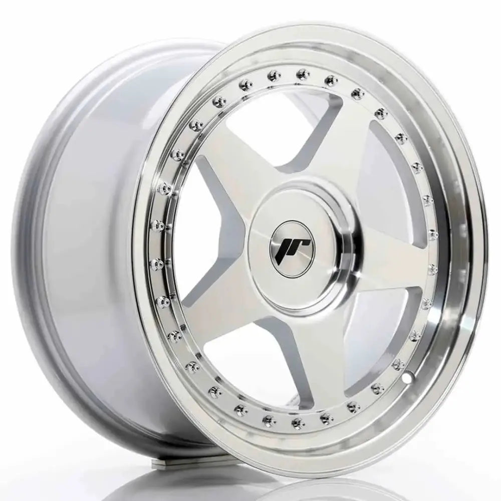 Felg Japan Racing Jr6 17x8 Et35 Blank Mach Silver