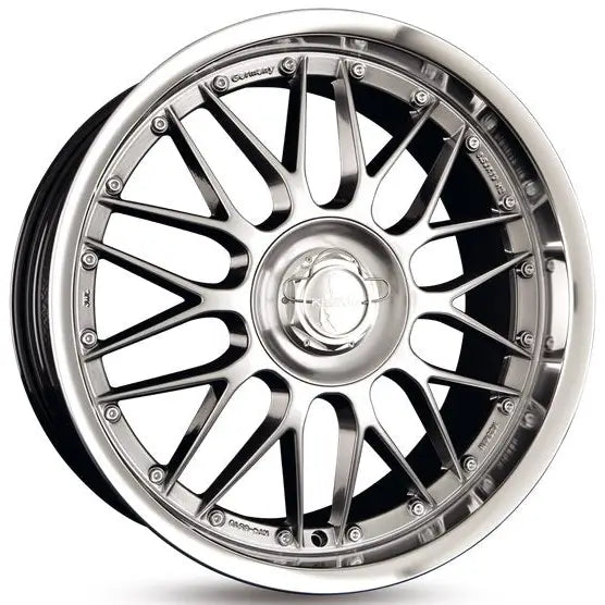 Felg Keskin Kt4 Hyper Black Lip Polish 9,5x18 5x100 + 5x112 Et25
