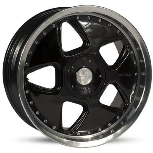 Felg Keskin Kt5 Black Lip Polish 9,5x18 4x100 + 4x108 Et25