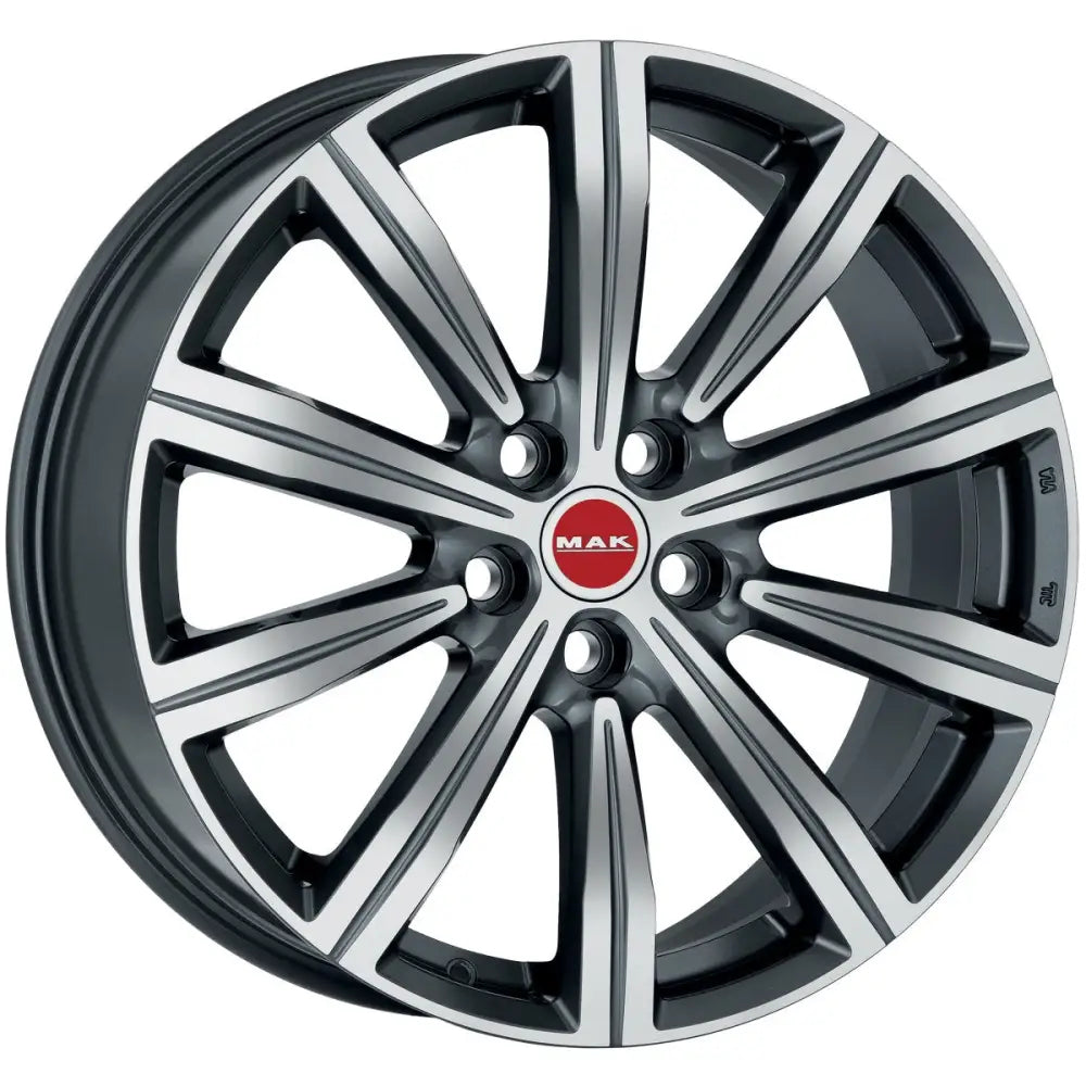 Felg Mak Birmingham Gun Metallic Mirror 8,5x20 5x120 Et35