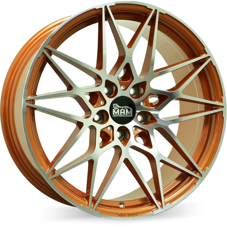 Felg Mam B2 Acid Orange Front Polish 8,5x20 5x112 Et30