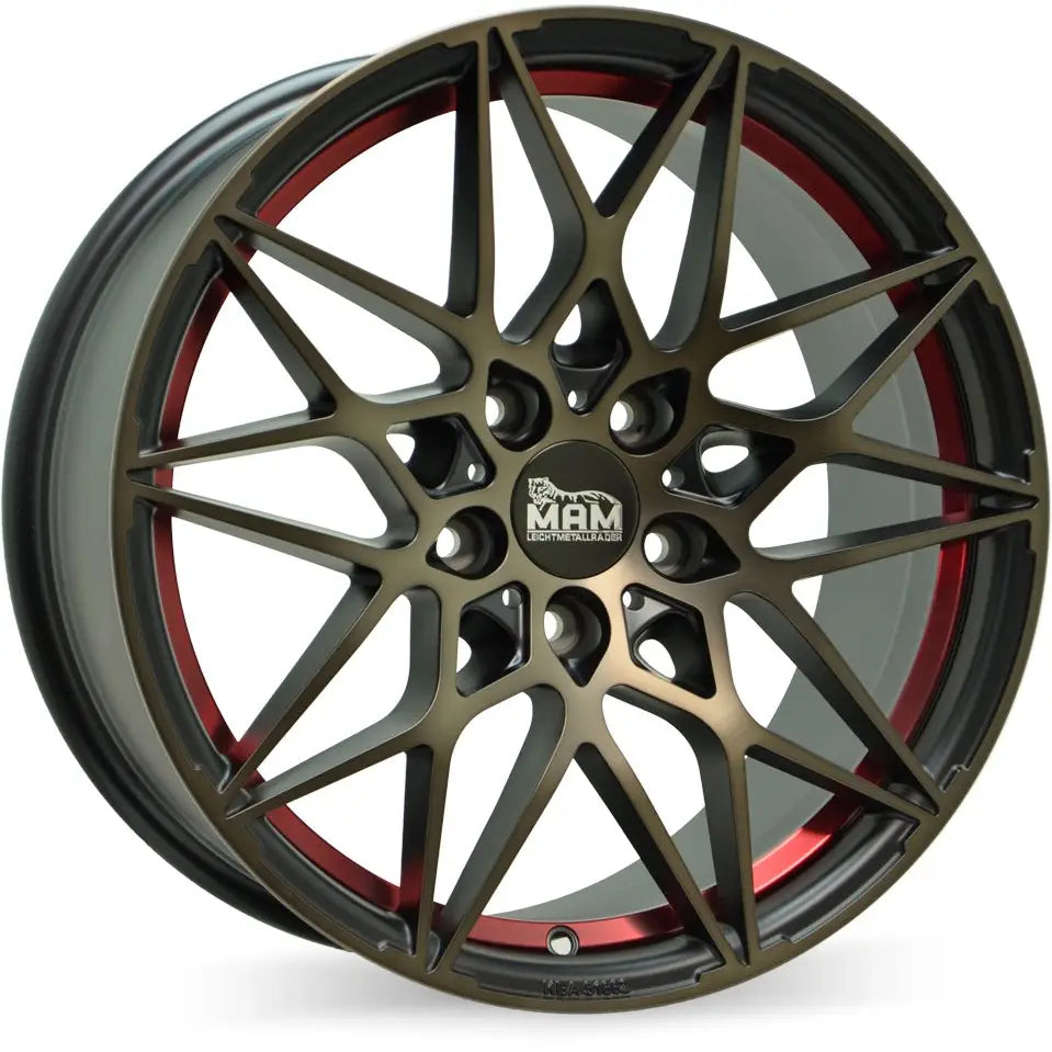 Felg Mam B2 Bronze Red Inside 8,5x19 5x112 Et45