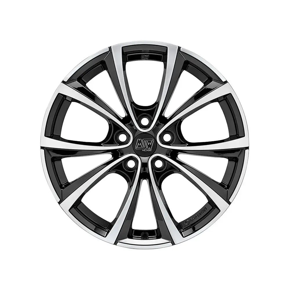 Felg Msw 27t Gloss Black Full Polished 8,5x18 5x114,3 Et40
