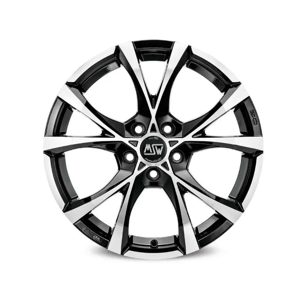 Felg Msw X4 Gloss Black Full Polished 5x15 4x100 Et38