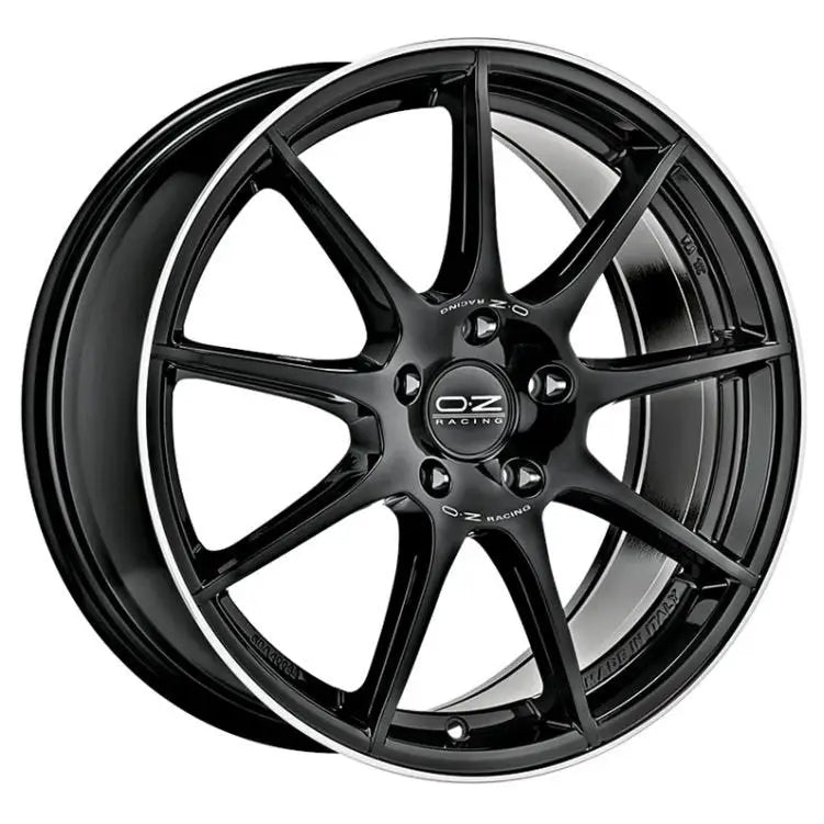 Felg Oz Veloce Gt Gloss Black Diamond Lip 8x18 5x112 Et45