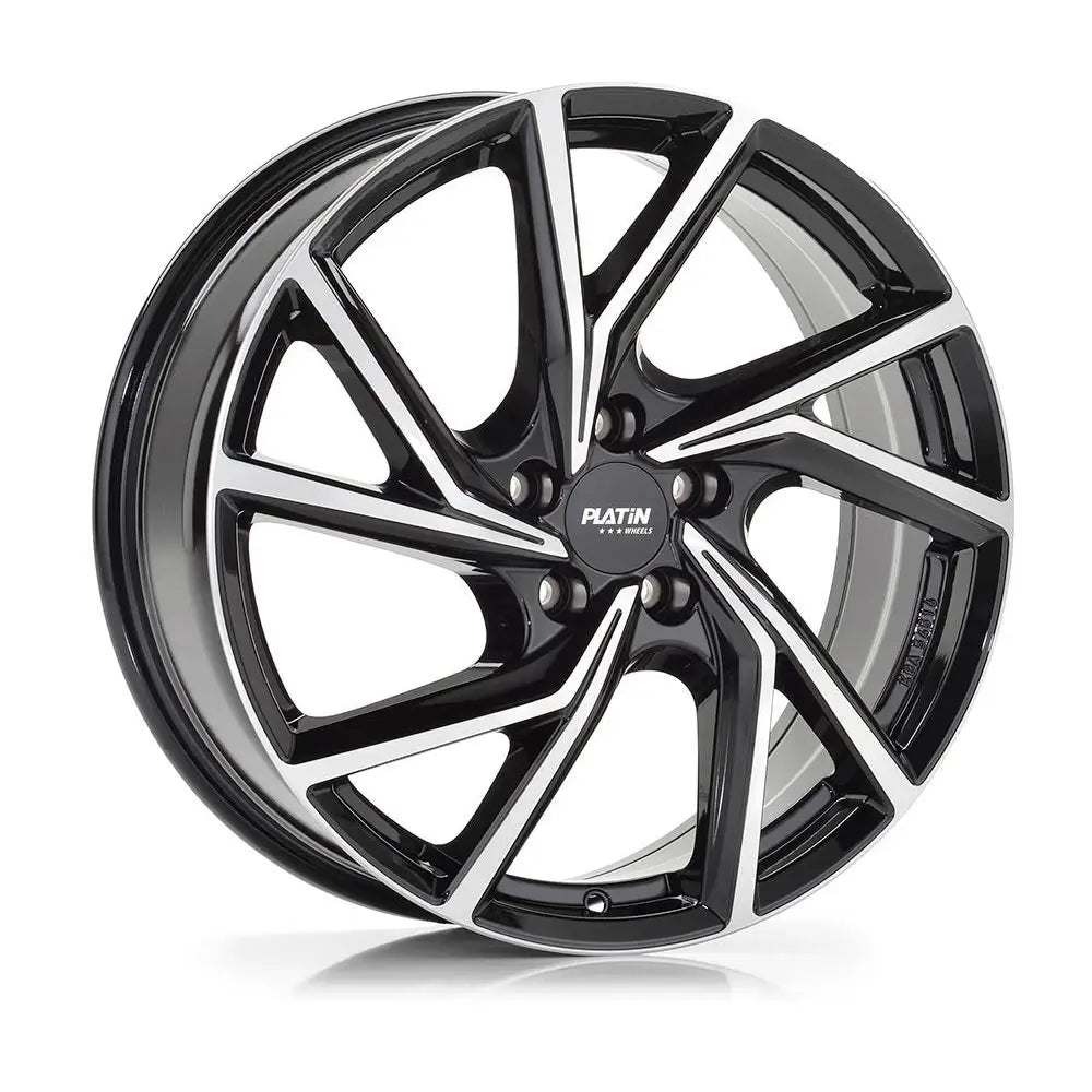 Felg Platin p 107 Black Polished 7,5x19 5x114,3 Et49,5