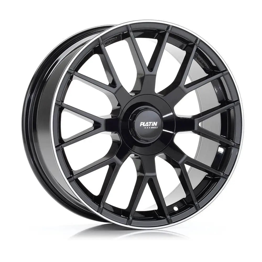 Felg Platin p 108 Diamond Black Lip Polish 9x19 5x112 Et53