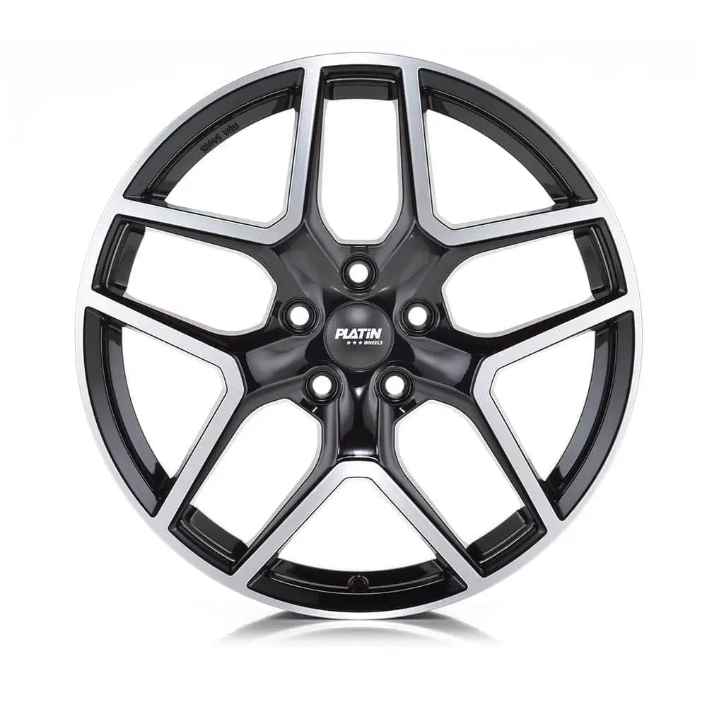 Felg Platin p 110 Black Polished 7,5x18 5x108 Et45