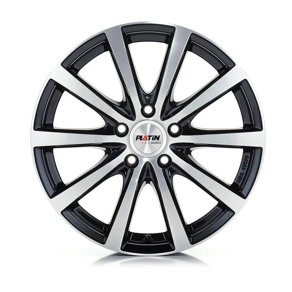 Felg Platin p 69 Black Polished 6x15 4x100 Et38