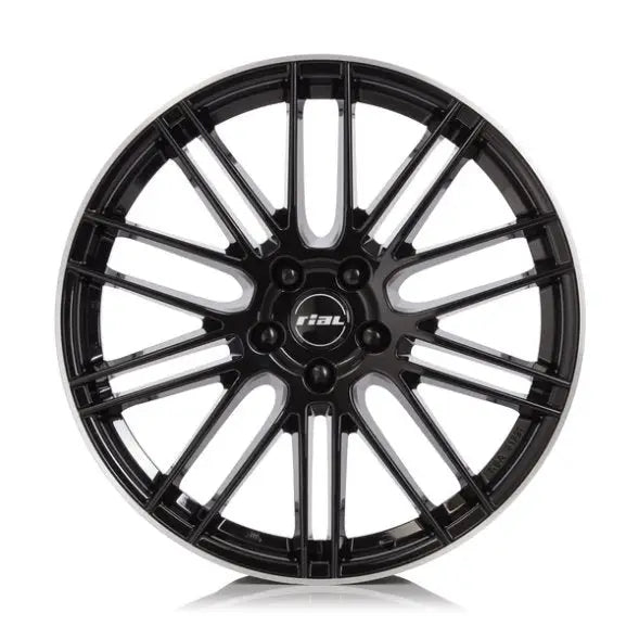 Felg Rial Kibo Diamond-black Lip Polished 8x19 5x108 Et45